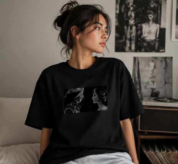 ROCKSTAR - Ranbir Kapoor & Nargis Unisex Oversized Standard T-Shirt