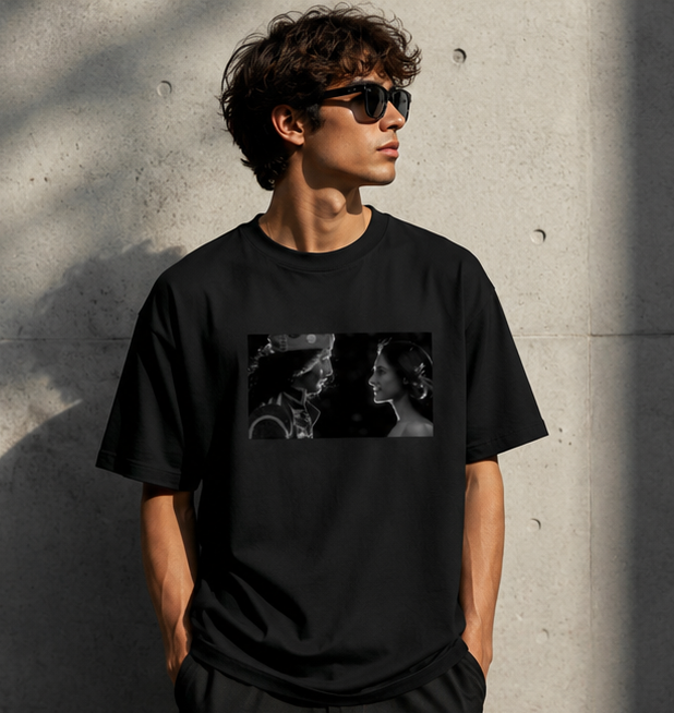 ROCKSTAR - Ranbir Kapoor & Nargis Unisex Oversized Standard T-Shirt