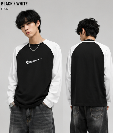 GENZARCHIVE Unisex Raglan T-Shirt
