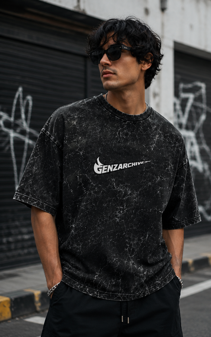 SALMAN KHAN, RADHE BHAI - Unisex Acid Washed Oversized Tee