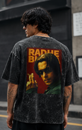 SALMAN KHAN, RADHE BHAI - Unisex Acid Washed Oversized Tee
